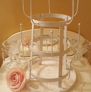 3 Tier Countertop or Pantry Metal Tree Stand